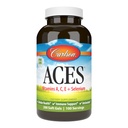 Carlson - ACES, Vitamine A, C, E + Selen, Zelluläre Gesundheit und Immununterstützung, Antioxidans, 200 Softgele