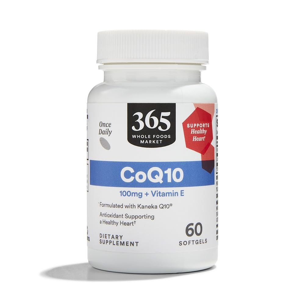 365 von Whole Foods Market, CoQ10 100mg, 60 Count