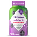 Vitafusione Extra Forza Melatonina Prosciutto Vitamine, 5mg, 120 ct Gummies