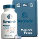 Nootropic Brain Support Supplemento per Memoria e Focus, Migliora la tua salute cognitiva, Clarity mentale e attenzione, 60 capsule