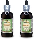 Borututu (Cochlospermum angolensis) Glycerit, Getrockneter Wurzelalkoholfreier Flüssigextrakt (Markenname: HerbalTerra, Proudly Made in USA) 2x4 fl.oz (2x120 ml)