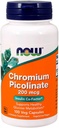 JETZT Chrom Picolinat 200mcg, 100 Kapseln (Pack von 2)