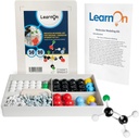 Kit de modèle moléculaire de chimie biologique pour les étudiants Ochem avec guide de l'utilisateur - 140 pièces