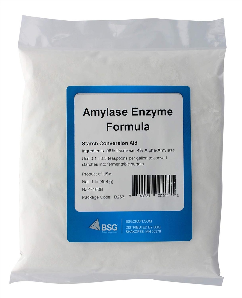 BSG Artisanat Amylase Enzyme - 1 lb.
