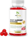 120 Extra Strength Joint Support Chewable Gummies with Glucosamine & Vitamin E - Natural Joint & Flexibility Support