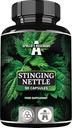 APOLLO's HEGEMONY Sting Nettle 500 mg - Hochfester Extrakt DER 4:1, 90 Vegan Kapseln, 3 Monate Versorgung, Kräuterergänzung zur Unterstützung von Herz-Kreislauf-Gesundheit