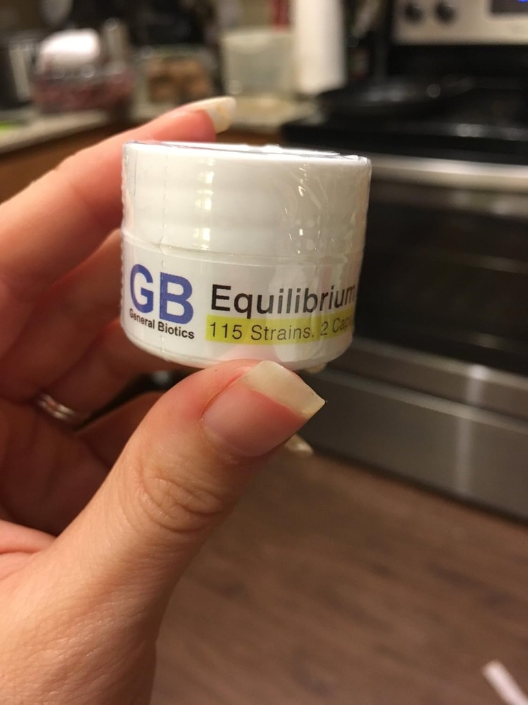Equilibrium Boost MegaDose Probiotic Supplement High Dose Starter mit Prebiotic – 20 Billion CFU Time Release - 2 leicht zu schlucken Kapseln - Höchster Strain Count in der Welt - 115-Strains