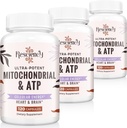 2326 MG integratori mitocondriali con ATP, Vitamine, CoQ10 & PQQ, Più efficace di Creatina HMB & Ossido nitrico, Energia, Endurance, Forza, Recupero & Muscolo, Organico, 360 capsule