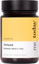 me aujourd'hui Supplément de soutien immunitaire pour les adultes – Echinacea, vitamine C avec zinc et vitamine D3 pour le système immunitaire quotidien Booster, bien-être et défense, végétarien, 60 portions