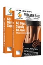 Veru Wellness B12 Patch - Energy Boost (2-Pack) – 120 Day B12 Patch - Kein Koffein