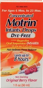 Les gouttes concentrées d'aliments pour nourrissons antidouleur (paquet de 2) de Motrin