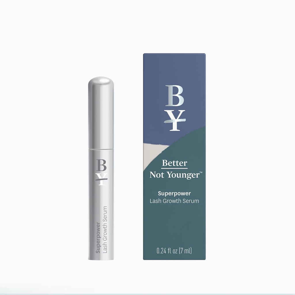 Besser nicht jünger Superpower Lash Serum (7ml) Lash Conditioner mit Peptiden, Vitaminen & Nährstoffen - Serum für dünnere, Fuller und längere Lashes - Cruelty-Free