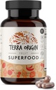 TERRA ORIGIN Integratori Superfood Frutta | 90 Capsule | Supporta Energia, Non OGM e Gluten Free | per Adulti e Donne