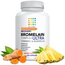 Bruizex Ultra Bromelain and Quercetin Bruising Relief Supplement, 120 Kapseln | Bruised Skin, Trauma Recovery and Swelling Surgery Supplements | Enthält Bromelain, Quercetin, Turmeric und Boswellia