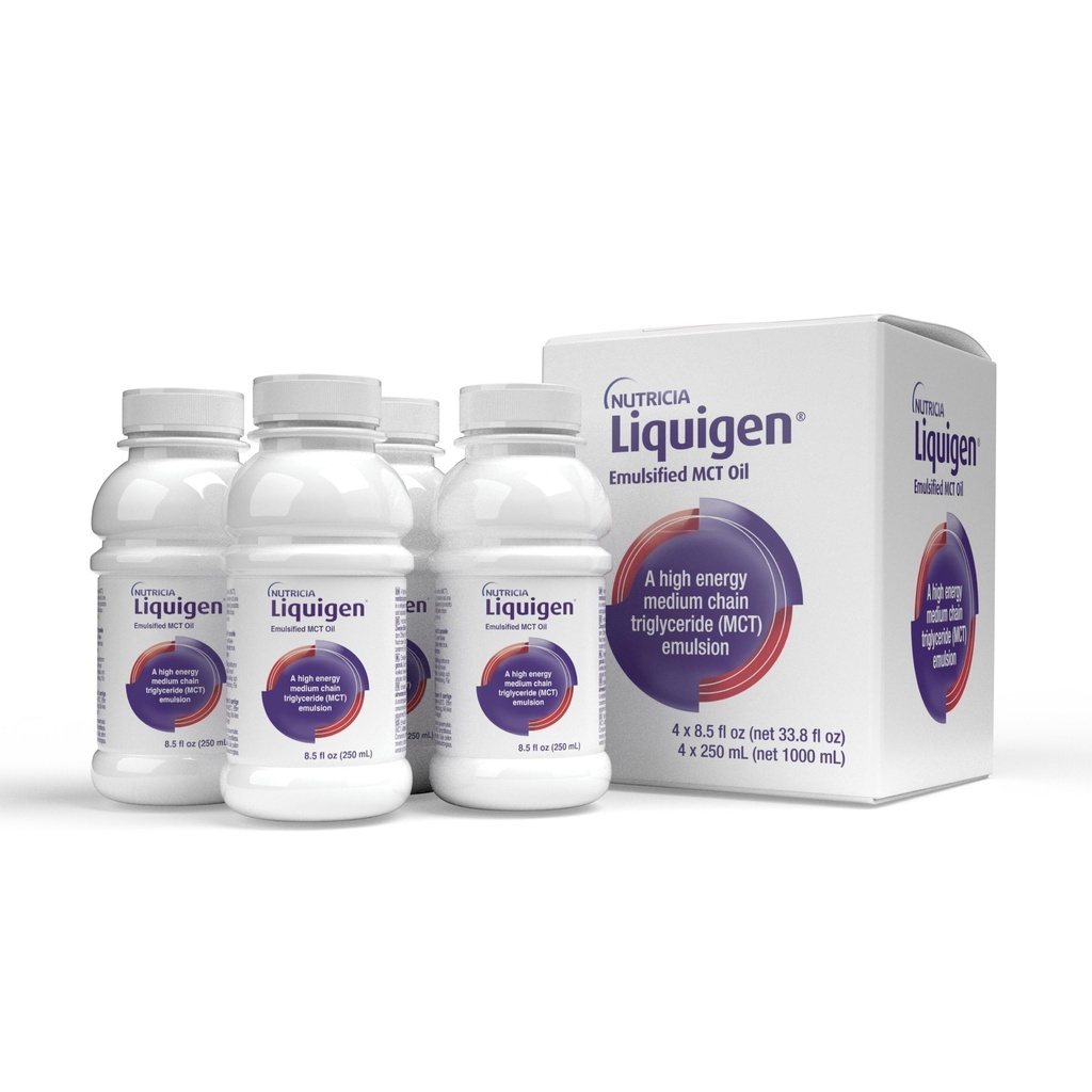 Liquigen - Emulgiertes MCT-Öl - 8,5 Fl Oz Bottle (Sache 4)
