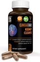 Supplemento di disintossicazione del rene di erbe clinico giornaliero, vitamine organiche con mirtillo, astragalus, pillole Uva Ursi per la salute della vescica per le donne e le capsule vegane 60