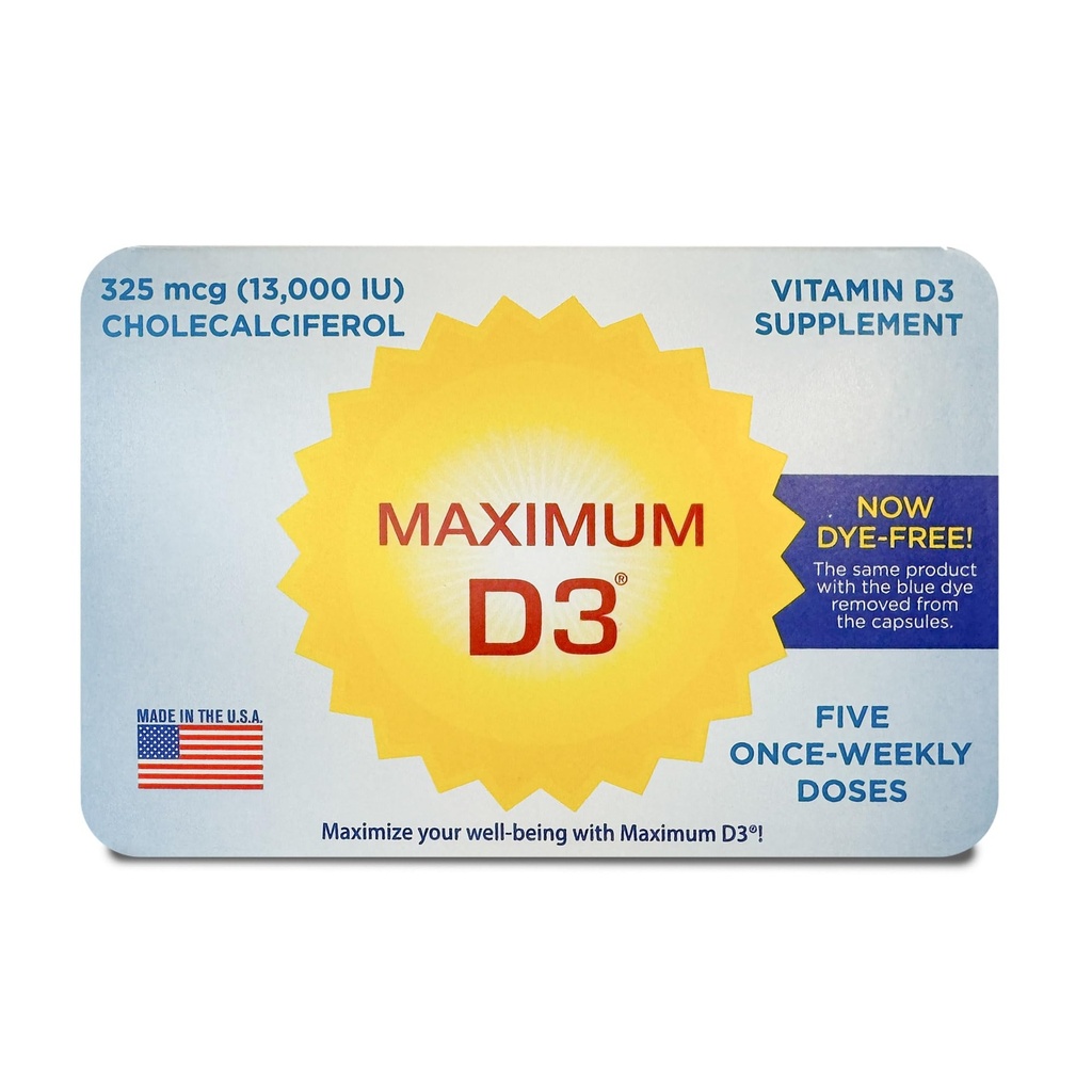 13.000 IU, 5 Kapseln insgesamt (5-Week-Versorgung) [Packaging May Vary]