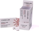 Speed Labs Cinnamon Natural Caffeine Energy Gum 25mg Koffein, Taurine, B Vitamins Per Piece, 48 Stück (6 Packungen von 8) Zuckerfrei, Zero Calories, Natürlich gesüßt, Glutenfrei