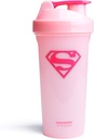 Smartshake Lite Justice League Protein Shaker Bottiglia 800ml – DC Comics Bottiglia di acqua, BPA a prova di leak Shaker e polvere proteica (Supergirl)