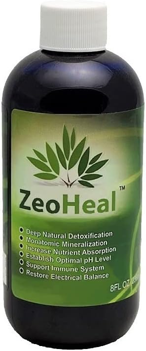 ZeoHeal - Humic und Fulvic Acid Mineral Supplement 8 Flüssige Unze (Einzel)