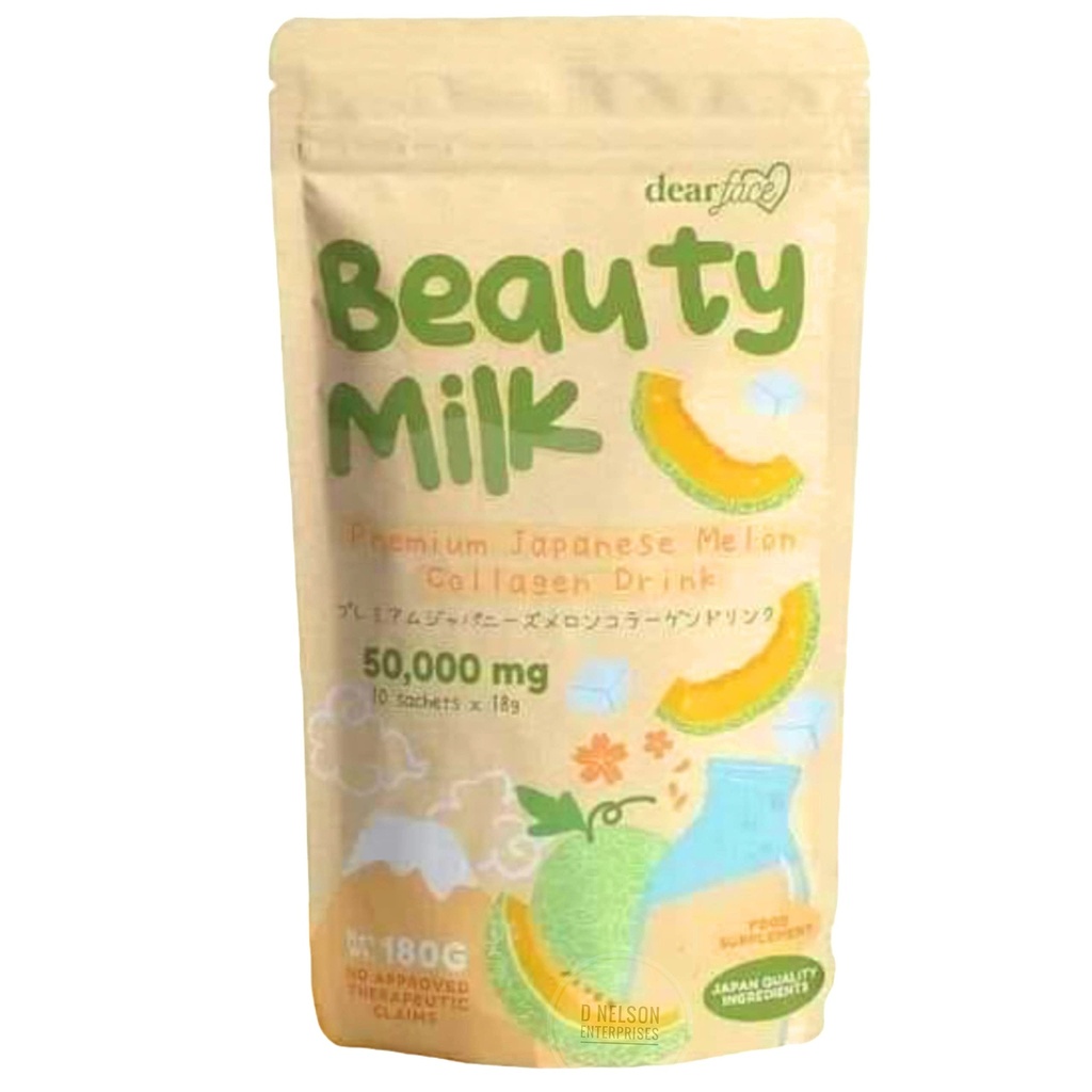 Lait de beauté Collagène japonais MELON boisson - 50 000mg Collagène hydrolysé, 6,3 Ounce (paquet de 1)