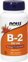 Vitamine B-2 (riboflavine) 100mg, 100 Capsules (paquet de 3)