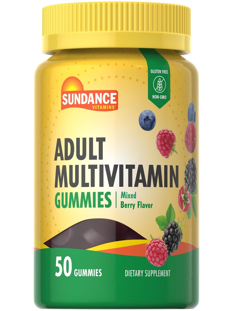 Sundance Multivitamine Gummies pour les adultes pour les hommes et les femmes