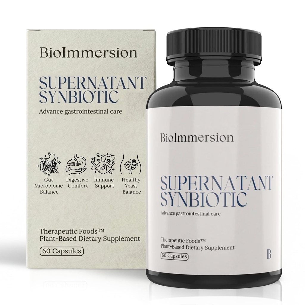 Synbiotique supernatant - Probiotiques de prochaine génération avec propriétés antimicrobiennes - 60 Capsules