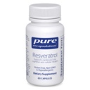 Pure Encapsulations Resveratrol - Herz-Kreislauf-, Zell-Gesundheits- & Gedächtnis-Unterstützung* - 40 mg Trans-Resveratrol - Antioxidantien-Ergänzung - Glutenfrei & Non-GMO - 60 Kapseln