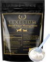 Prise en charge du sucre dans le sang des chiens diabétiques et des chats- formule de poudre de vét-formulée - Supporte et réglemente les niveaux de sucre dans le sang- Suppléments Sensibilité à l'insuline et au glucose- Fabriqué aux États-Unis -200g