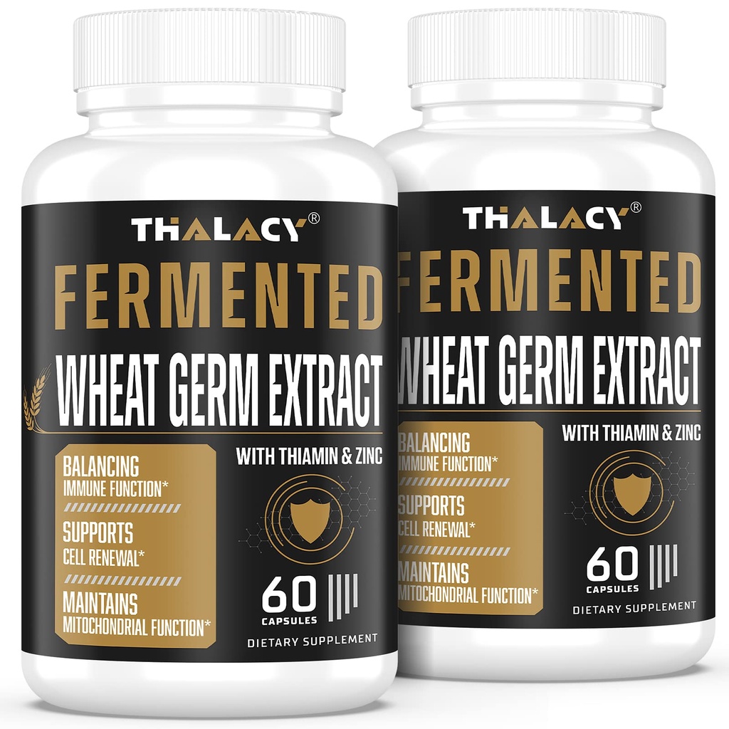 Spermidina Integratori 13mg - 1300mg Estratto di Germa di Grano Capsule Potente Formula con Maggiore Contenuto di Spermidina e Zinco per Invecchiamento sano, Sistema immunitario giornaliero e Rinnovamento cellulare, 120 Capsule