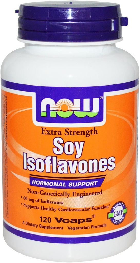 Maintenant Aliments Isoflavones 120 Vc Soy, 120 CT