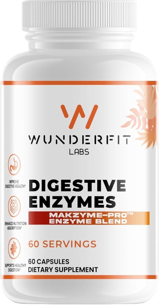 Enzimi digestivi, Capsule, 60 Serve