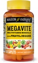 MASON NATURAL Vitamin Megavite Früchte und Veggies Mineralformel, 60 Graf