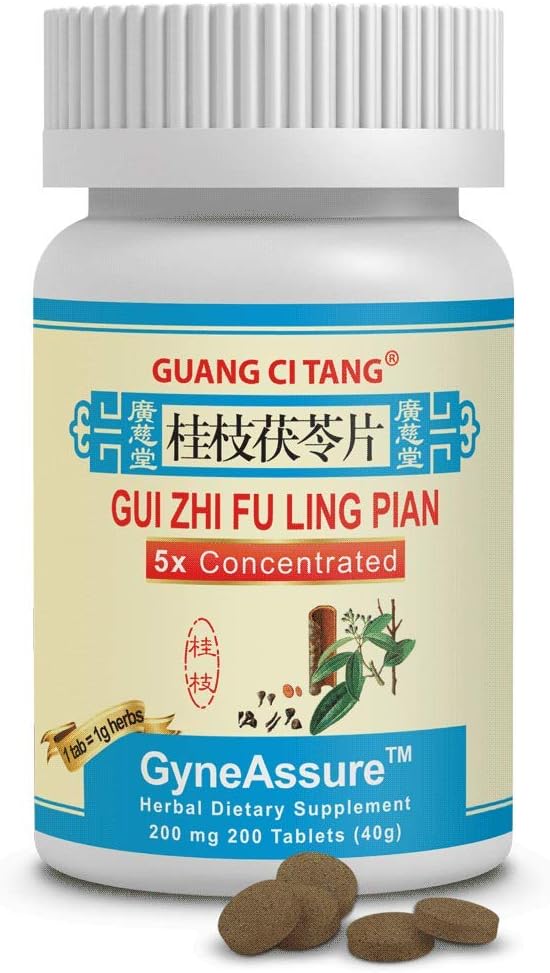 Guang Ci Tang - GUI Zhi Fu Ling Pian (GyneAssureTM) - 12 Bottiglie