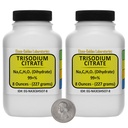 Trinatriumcitrat [Na3C6H5O7] 99+% USP Grade Powder 1 Lb in zwei Space-Saver Flaschen
