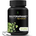 HUMANX Sulforaphane+ 602mg - États-Unis Troisième partie testée - Sulforaphane avec extrait de graines de brocoli et Moringa - supporte la production d'antioxydants, la désintoxication et la santé cellulaire - Supplément de brocoli