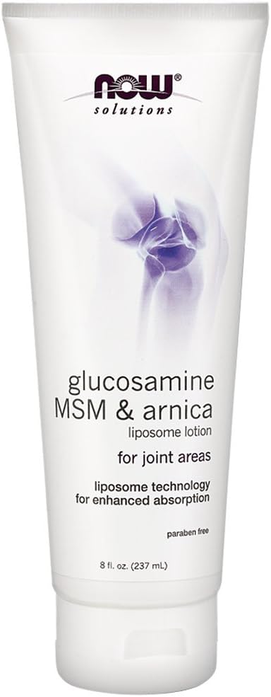 JETZT Glucosamin, MSM & Arnica Liposome Lotion, 8-Ounce (Pack von 2)