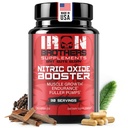 Eisenbrüder ergänzt Nitric Oxid Booster | Extra Strength Pumps Ergänzungen | Pre-Workout mit L-Arginin | Maximum Blutfluss & Vascularity | Erhöhen Muskelpumpen, Energie & Endurance - 30 Tage