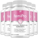 FemiPro Supplemento - Probiotic Femi Pro Pillole, FemiPro 24 ore Supporto Microbiome Probiotico Controllo urinario Salute, Femie Pro Recensioni (5 Pack - 300 capsule)