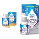 TheraTears Omega 3 Supplément, 1200mg, 90 ct (paquet de 1) et extra-sécher la thérapie oculaire Lubrifiant gouttes pour les yeux secs, 0,5 fl oz bouteille, 2 Compte
