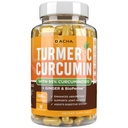 DACHA Tumeric Curcumin Supplemento - 2250mg Joint Support Supplements Turmeric with Black Pepper Ginger 95% Curcuminoids Capsule