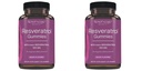 Réserve Beauté- Résvératrol Gommies 100 mg, Supplément antioxydant pour la santé cardiaque, Supplément antioxydant soutient le vieillissement en santé, Vegan - 2 Pack