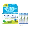 Boiron Cessez de fumer Kit de soulagement pour les symptômes de la nicotine du tabac, du vapotage ou de l'échouement – Nausées, irritabilité, et estomac relevé – Non-nausées et sans nicotine – 3 Nombre (240 Pellets)