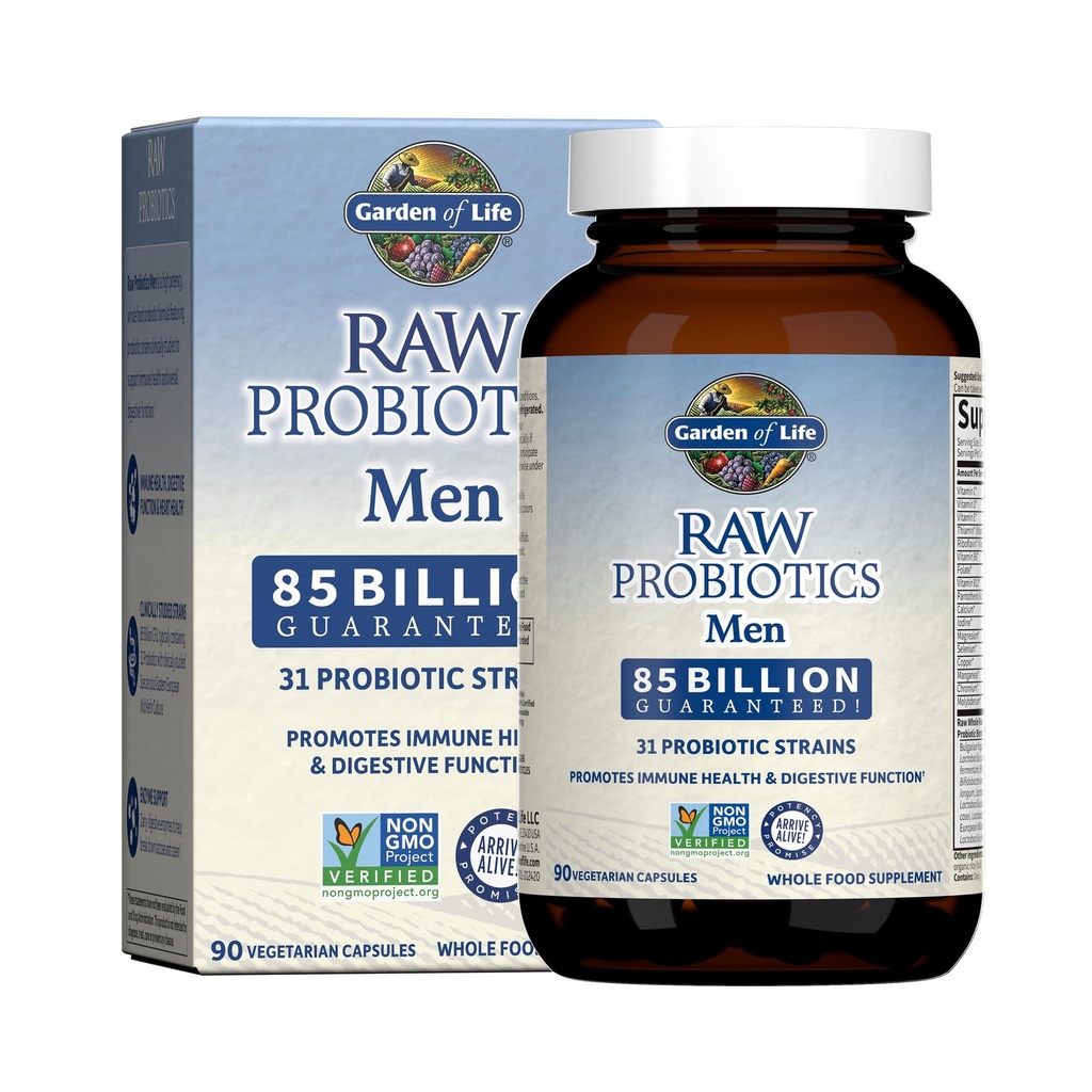 Garten des Lebens - RAW Probiotics Männer - 90 Vegetarische Kapseln