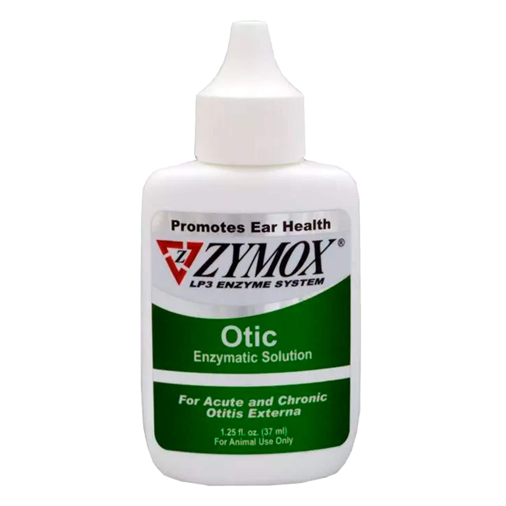 Pet King Marken Zymox Otic Enzymatic Lösung für Hunde und Katzen, um Ohr-Infektionen ohne Hydrocortison für Itch Relief zu beruhigen, 1.25oz