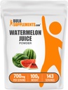 BulkSupplements.com Wassermelonensaftpulver - aus Wassermelonenfrucht, Fruchtpulver, Hydationsergänzung - 700mg pro Servierung, 100g (3,5 oz) (Pack von 1)