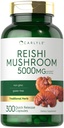 Carlyle Reishi Pilz Ergänzung 5000mg | 300 Kapseln | Non-GMO, Gluten Free Reishi Pilz Extrakt
