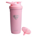 Smartshake DC COMICS Reforcez la bouteille de shaker de protéines en acier inoxydable 900 ml
