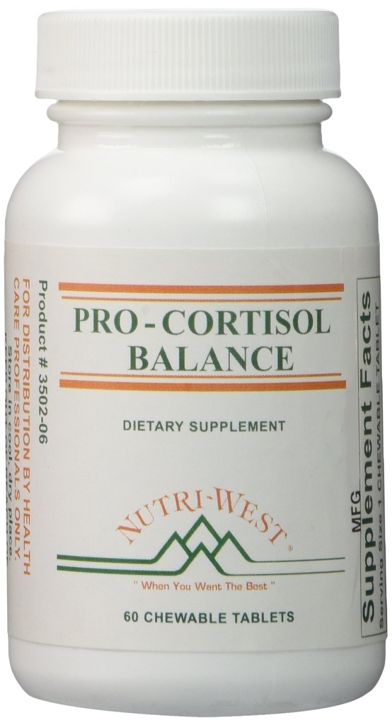 Pro-Cortisol Balance - 60 Chewable Tablets von Nutri West